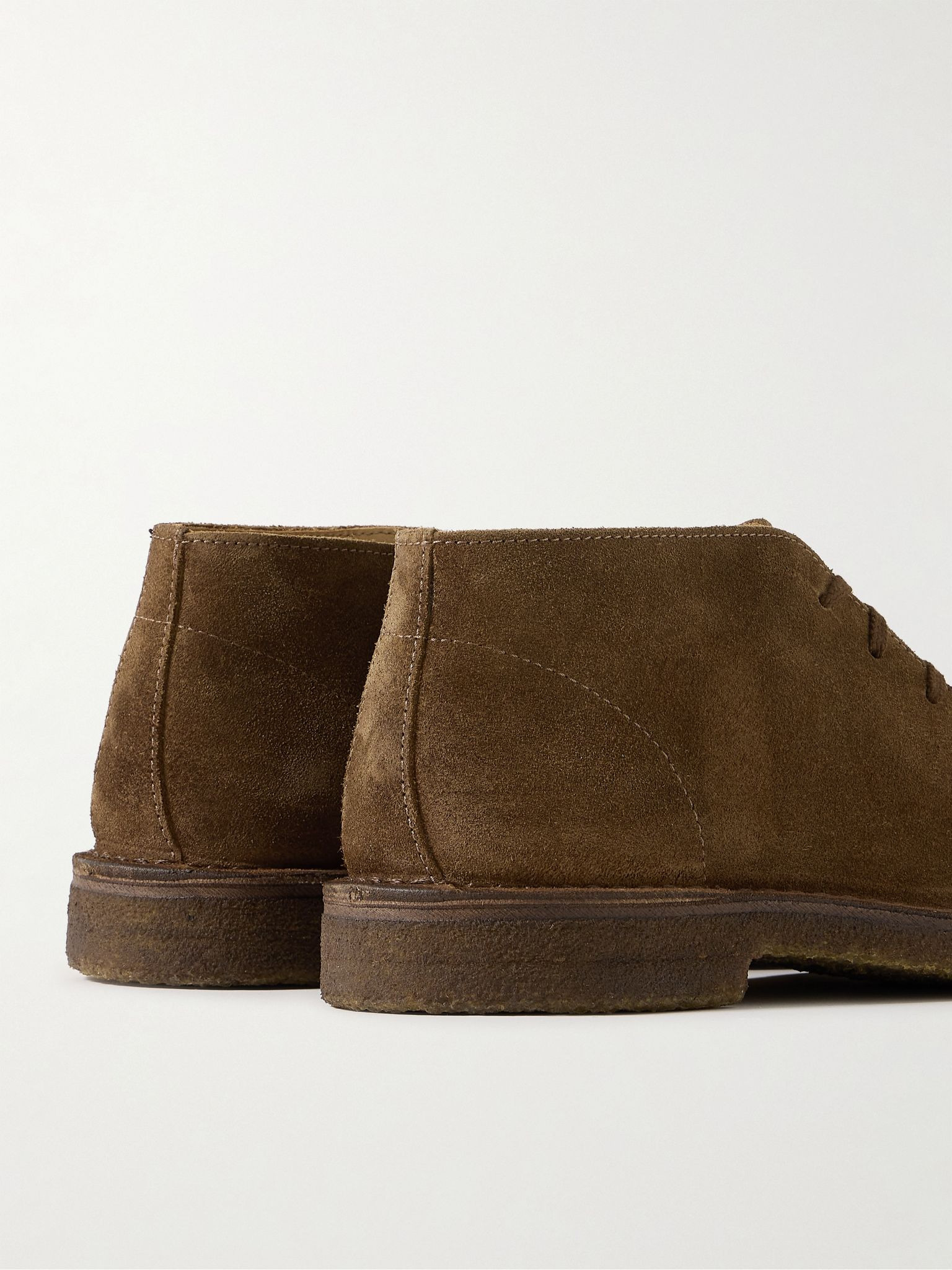 Crosby Suede Chukka Boots Brown - 5
