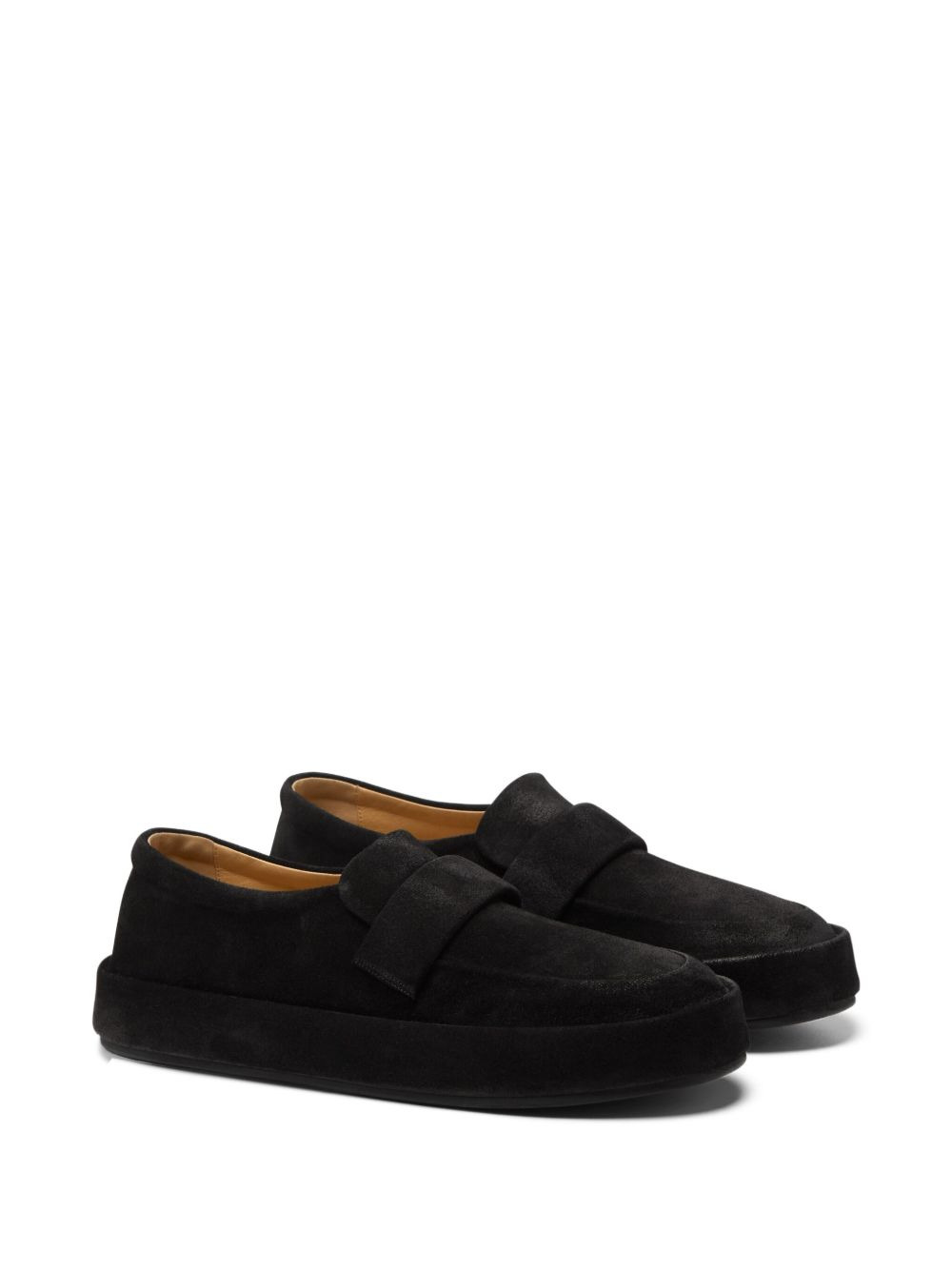 suede flat loafers - 2