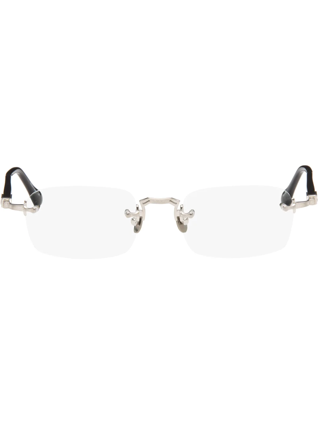 Silver & Black M5009 Glasses - 1