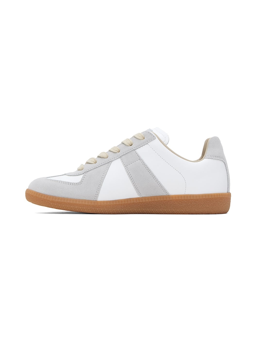 Gray & White Replica Sneakers - 3