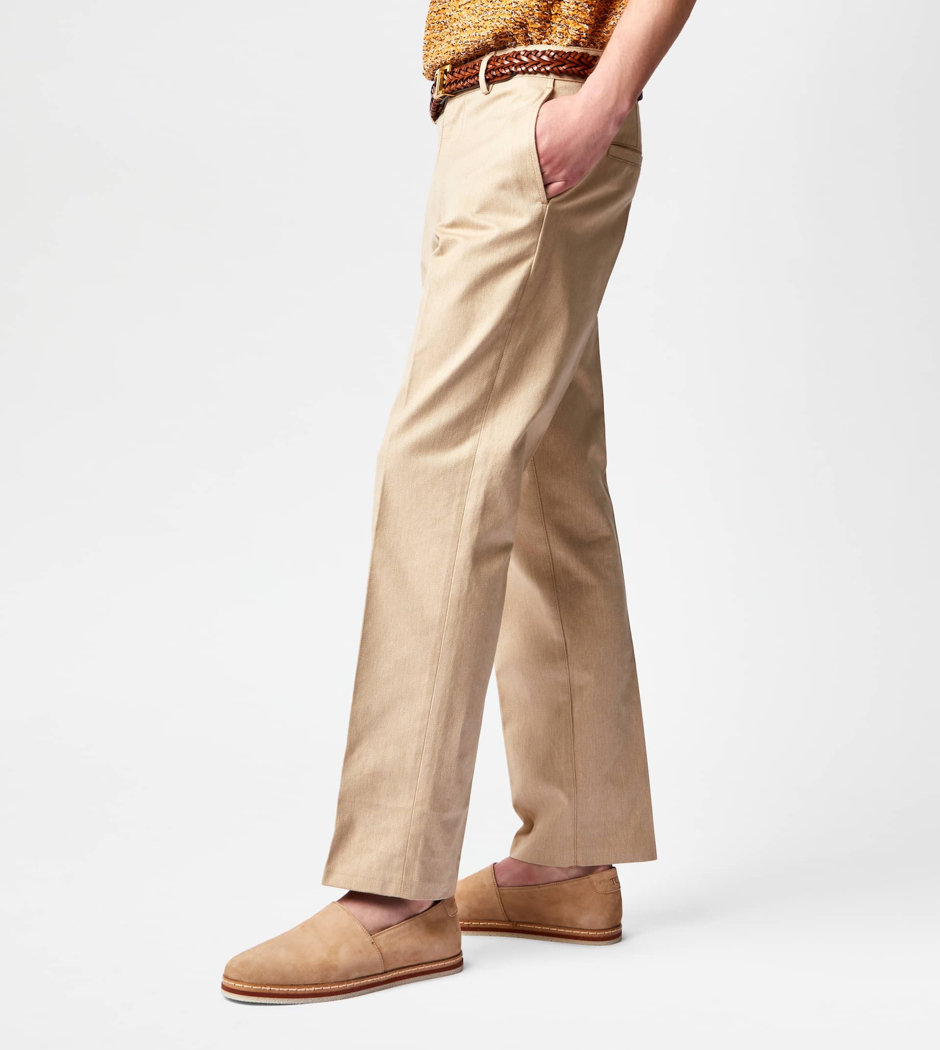 CHINO PANTS - BEIGE - 4