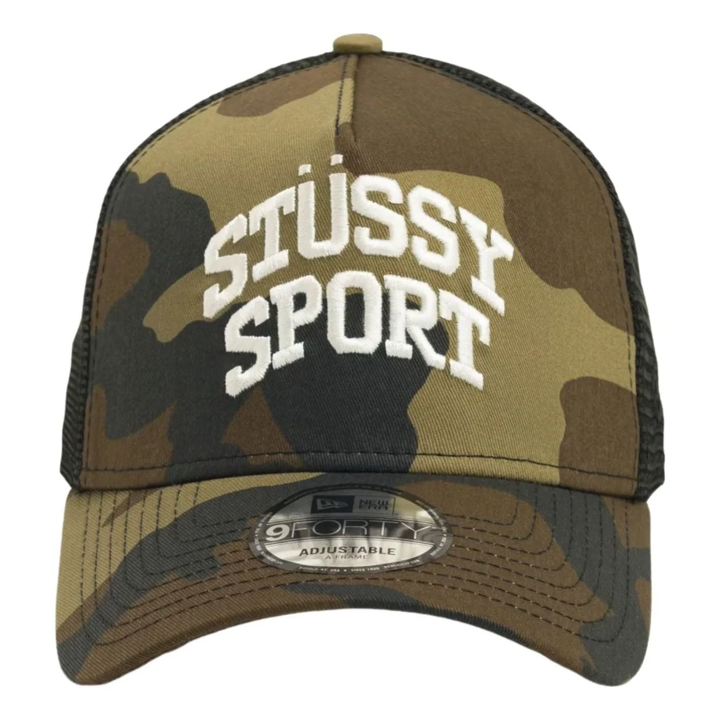Stussy New Era 9Forty Sports Trucker 'Camo' 1311247-CAMO - 1