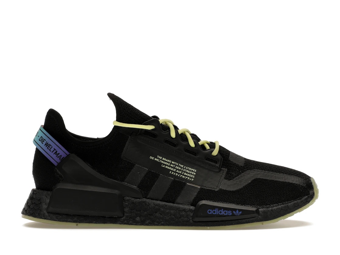 adidas NMD R1 V2 Script Pulse Yellow - 1