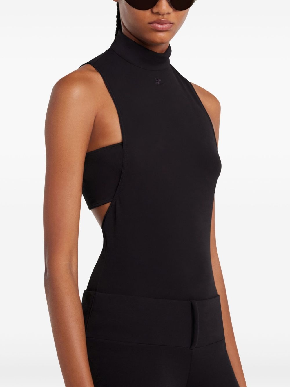 mock-neck bodysuit - 5