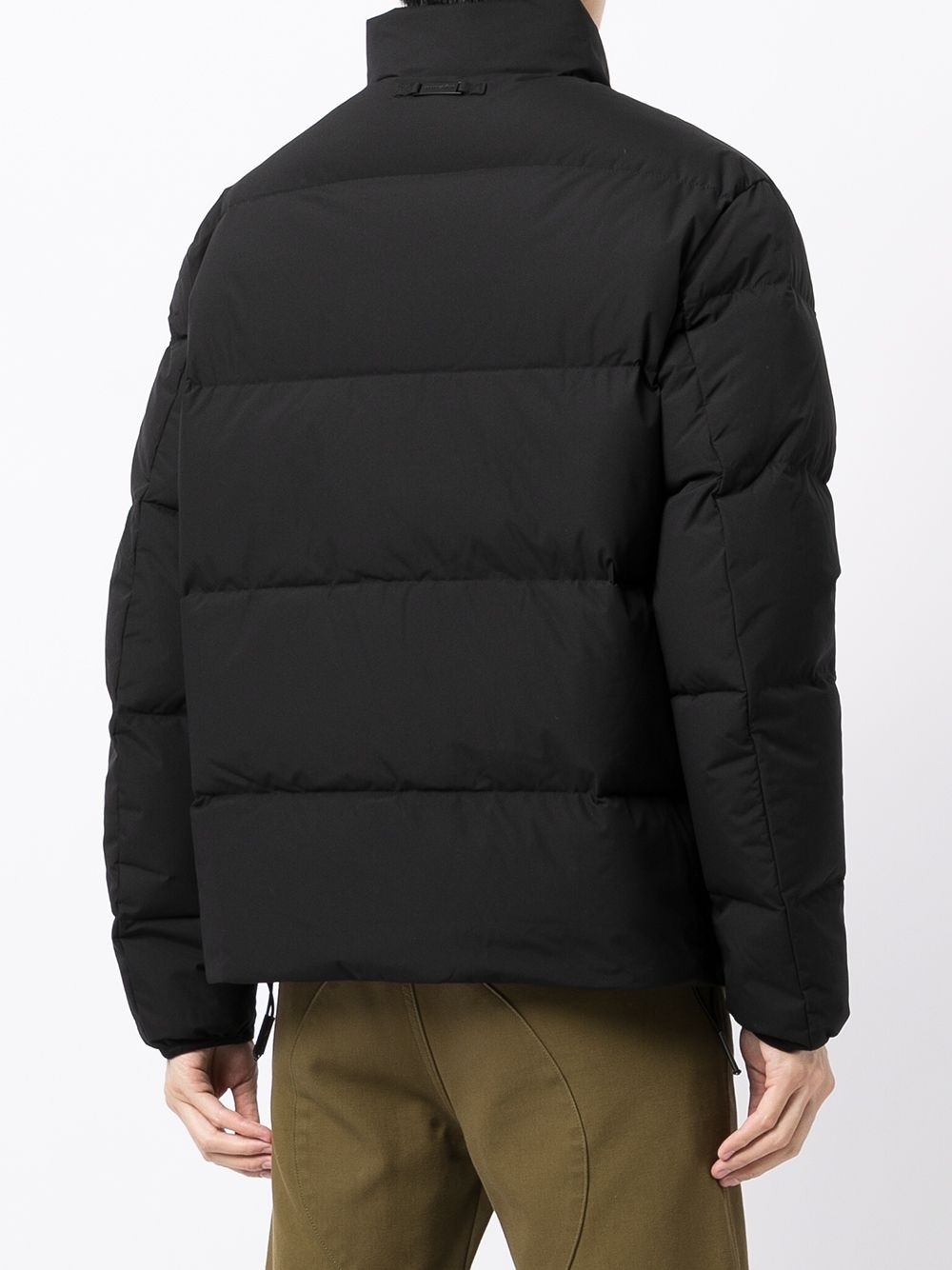 padded high-neck jacket - 4