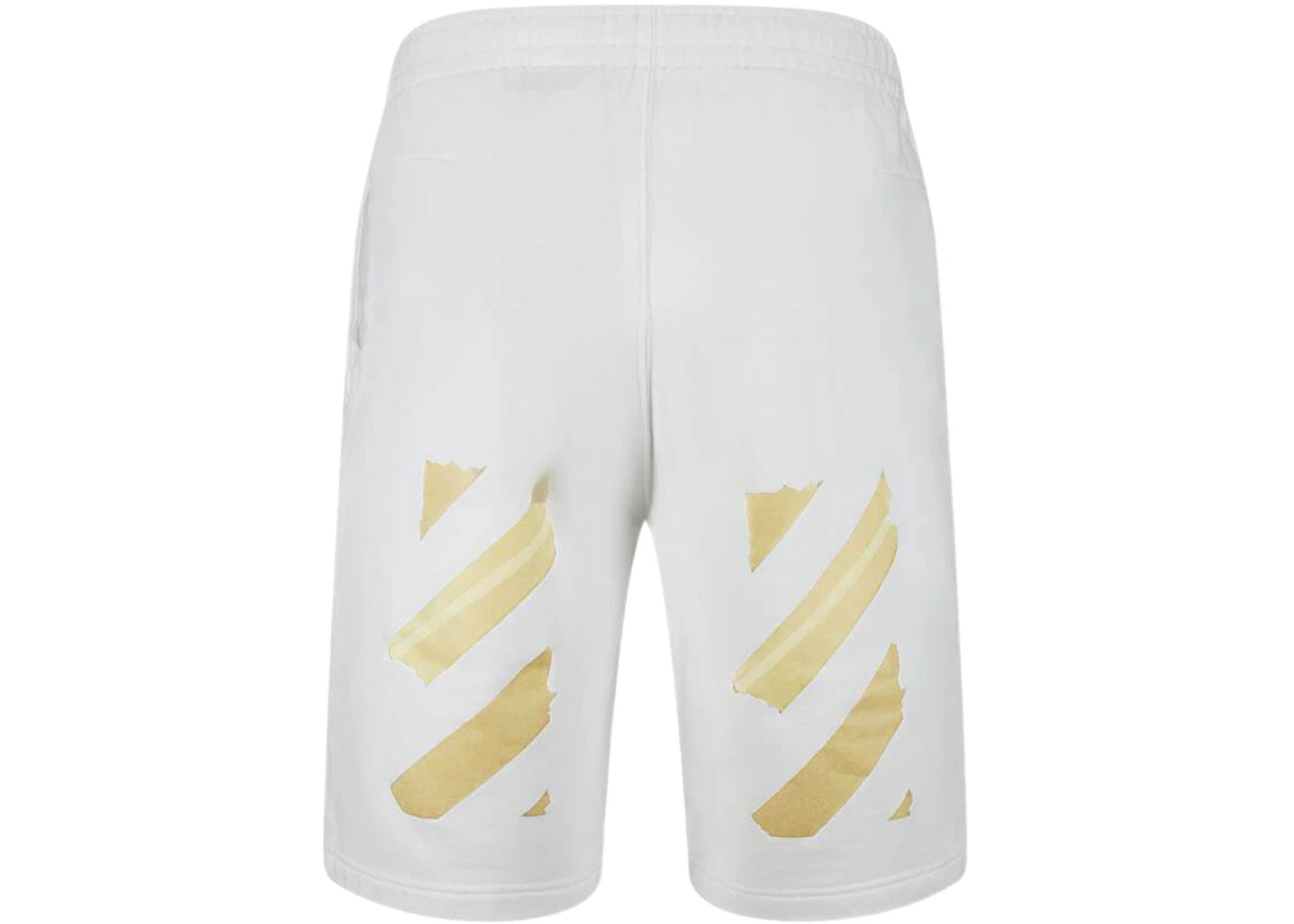 OFF-WHITE Tape Arrows Sweatshort White/Beige - 2