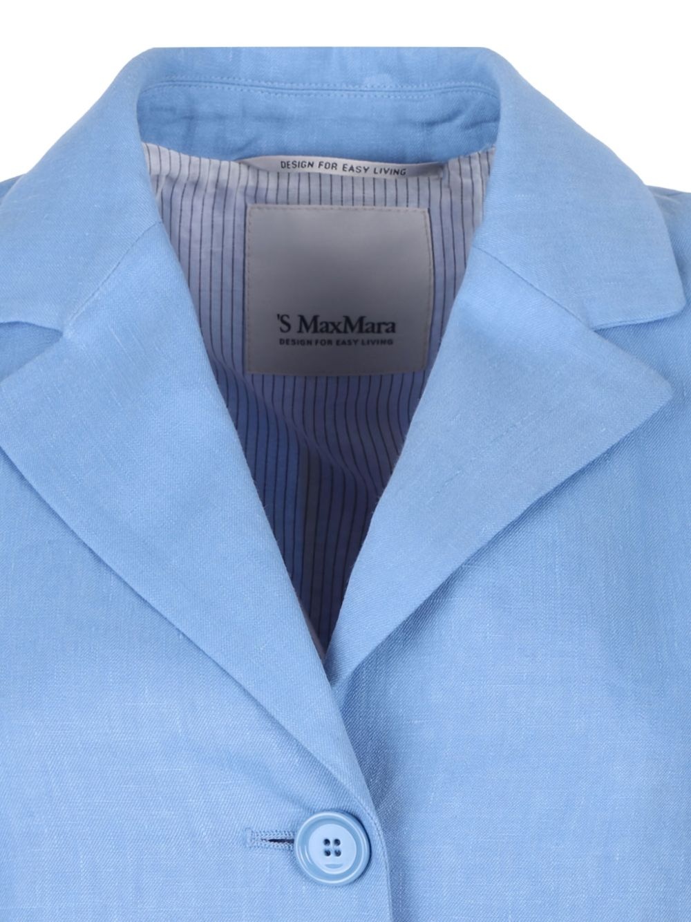 linen blazer - 3