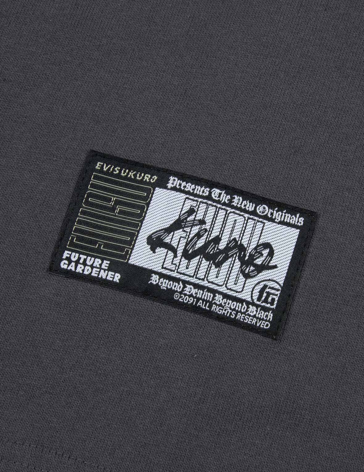 Allover EVISUKURO Print and Embroidery Loose Fit T-Shirt - 10