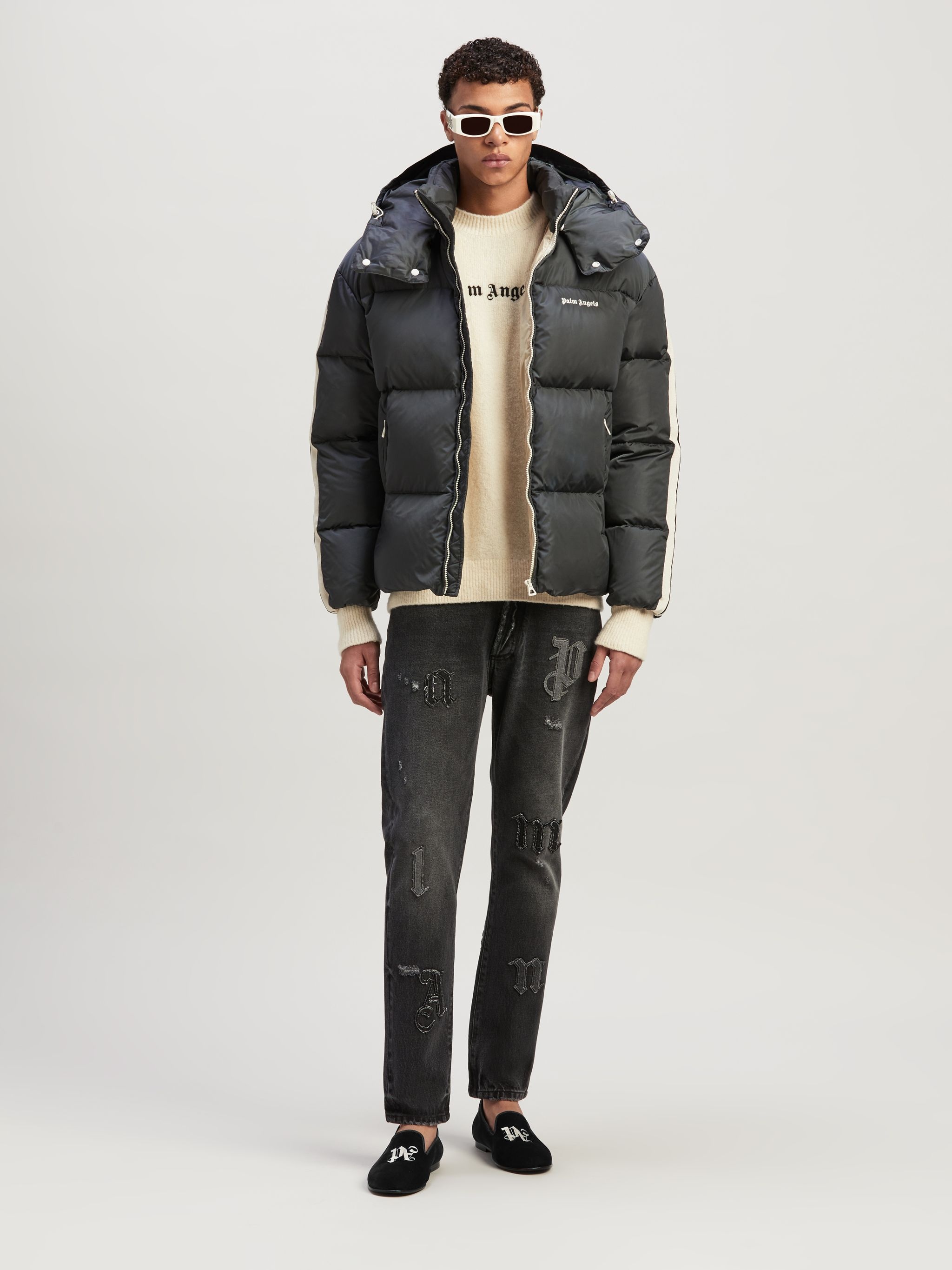 Hooded Track Down Jacket - 2