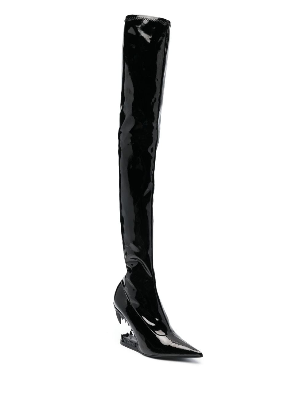 Morso 105mm leather boots - 2