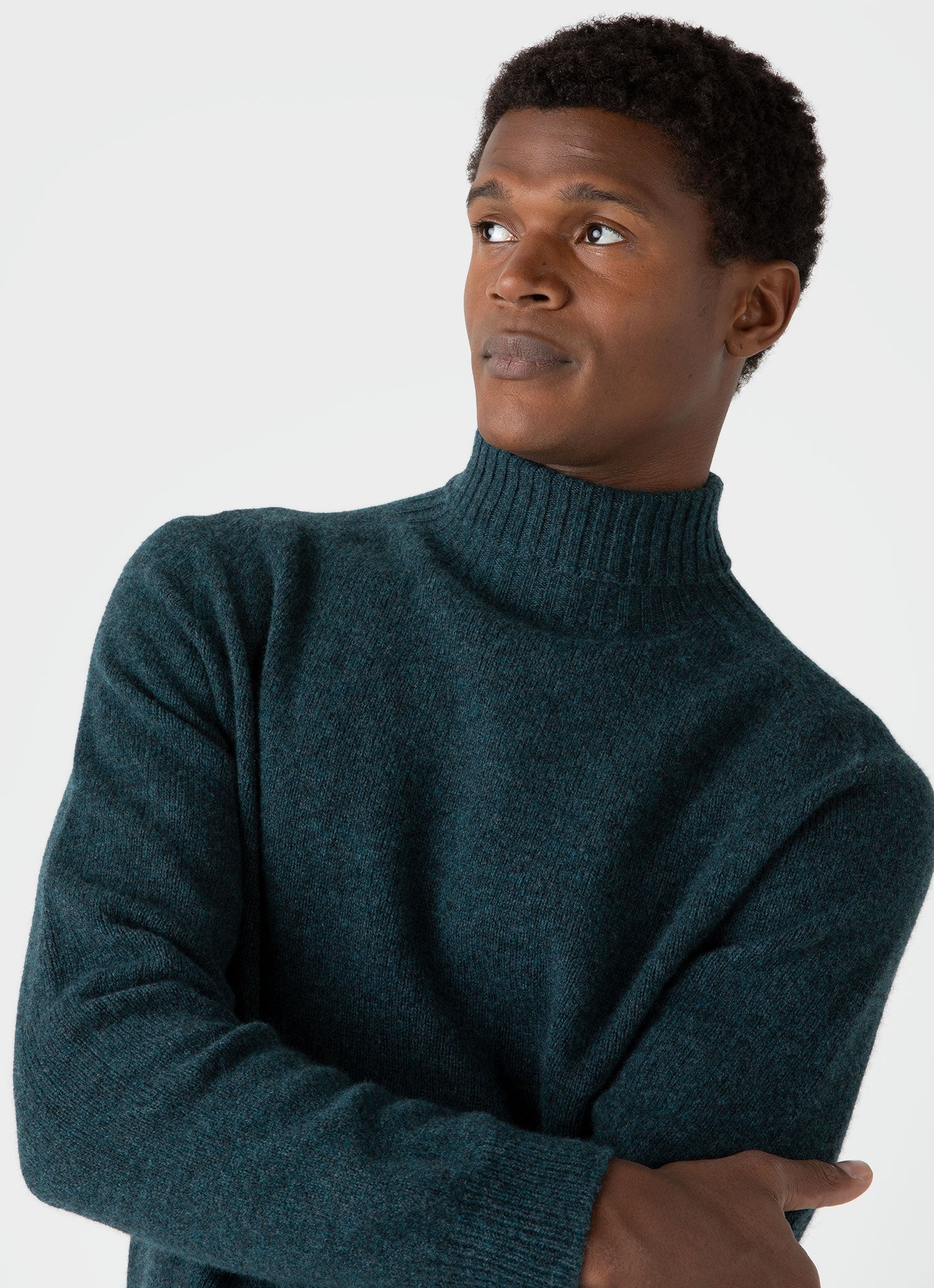 Lambswool Roll Neck - 5