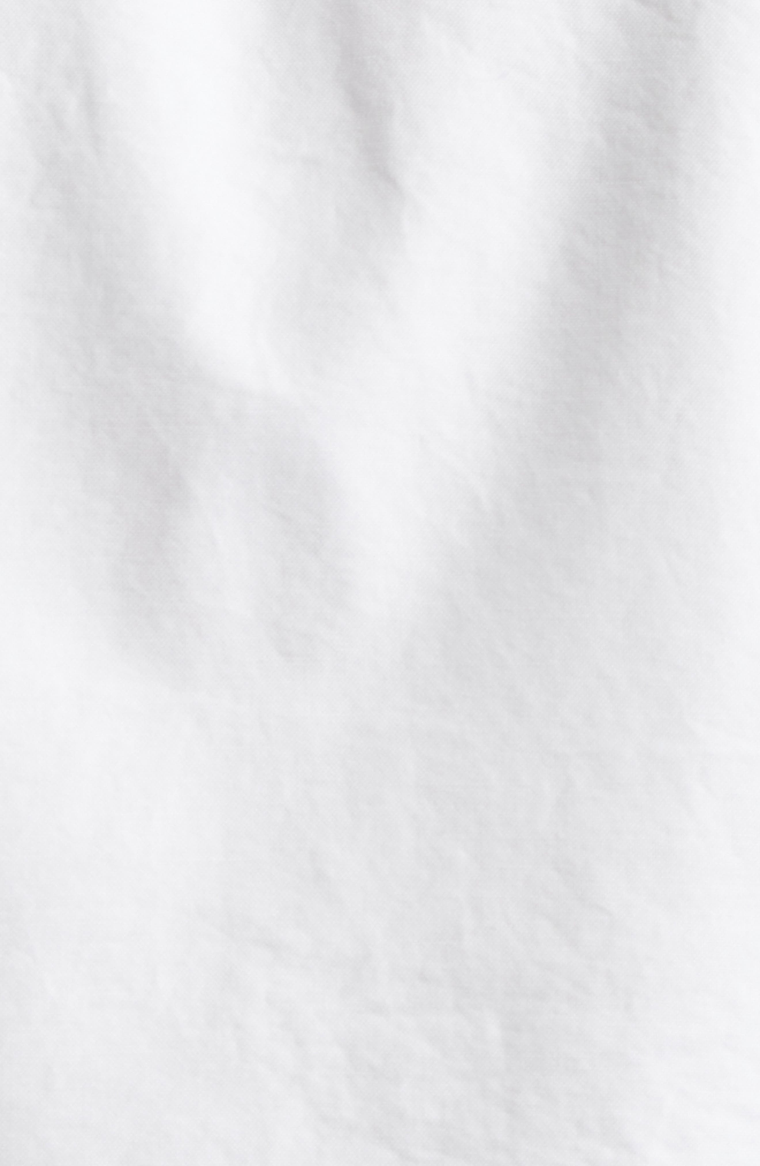 Thom Browne Crop Cotton Poplin Button-Up Shirt in White at Nordstrom - 7