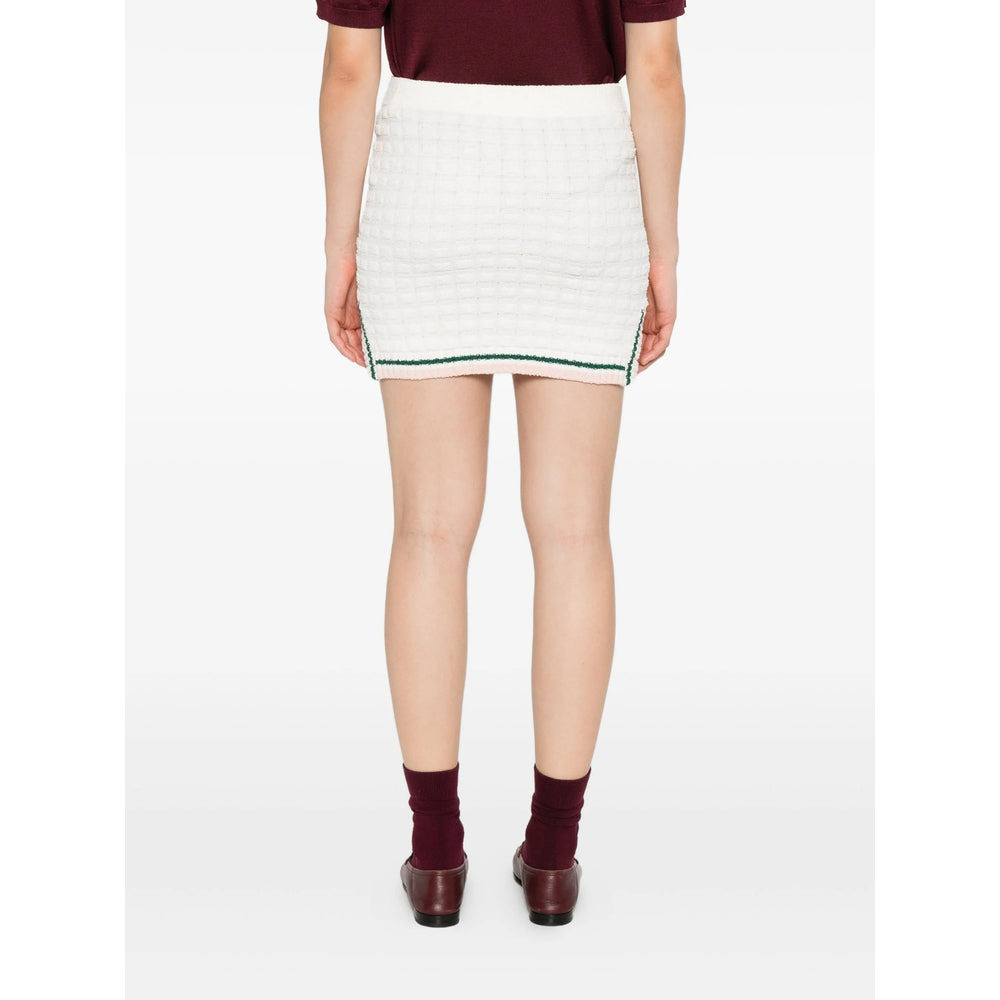 Casablanca White Skirts - Fitted Skirts Women - 4