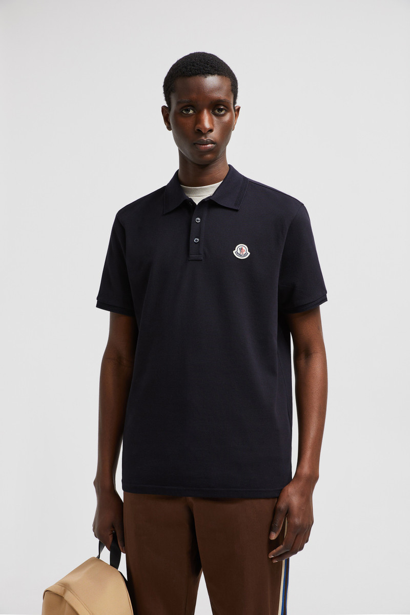 Moncler Logo Patch Polo Shirt outlook