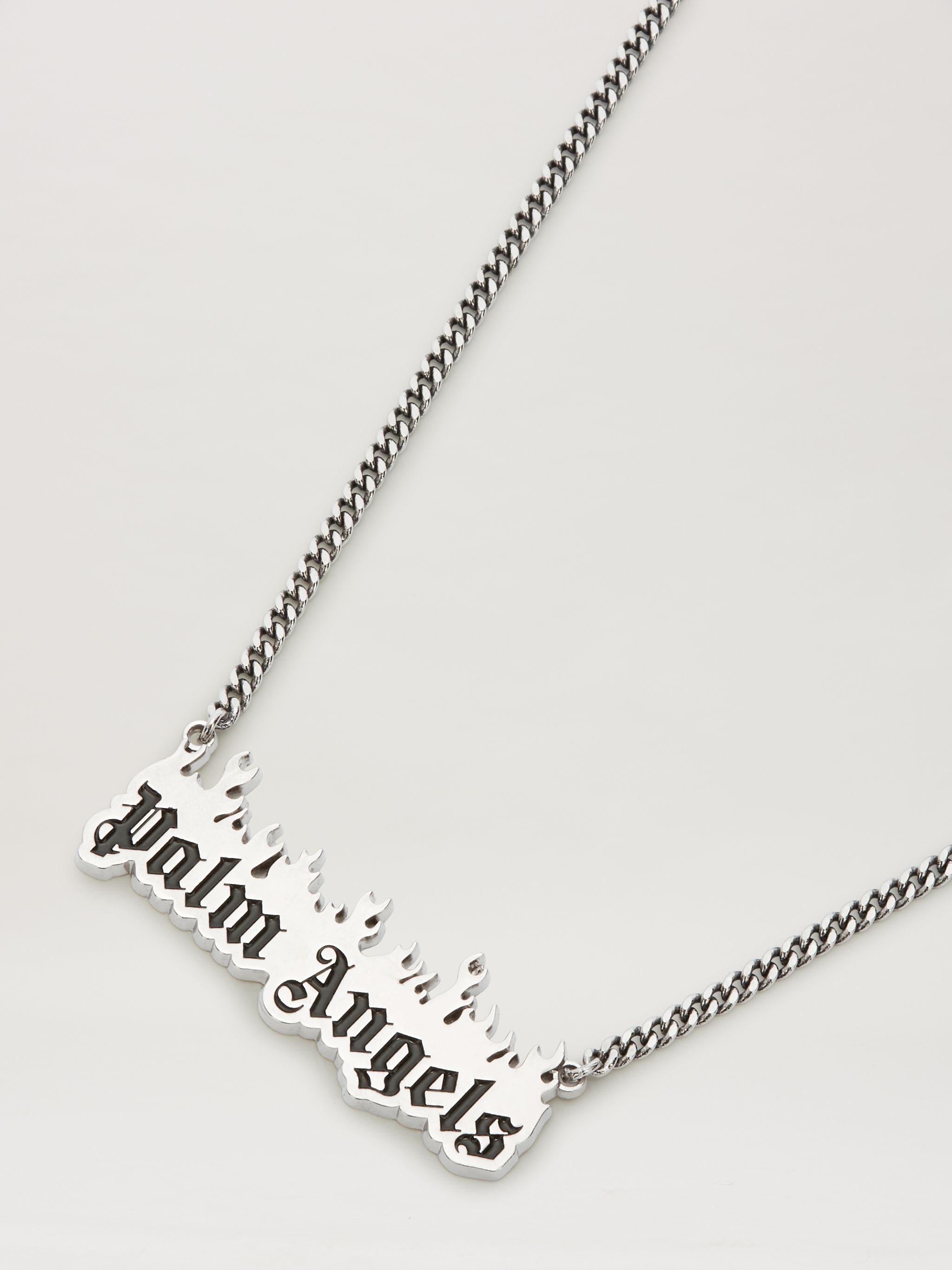 Burning Logo Necklace - 4