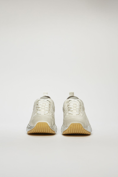 Acne Studios Manhattan Tumbled sneakers - White outlook