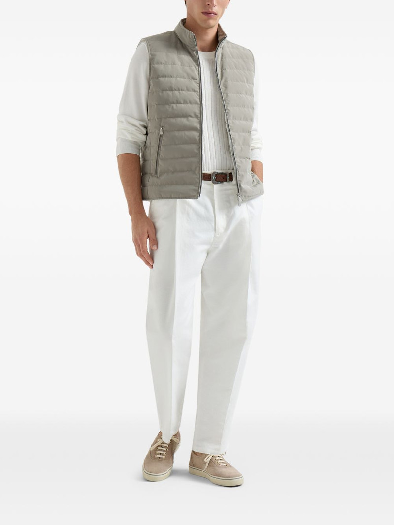 Brunello Cucinelli padded gilet outlook