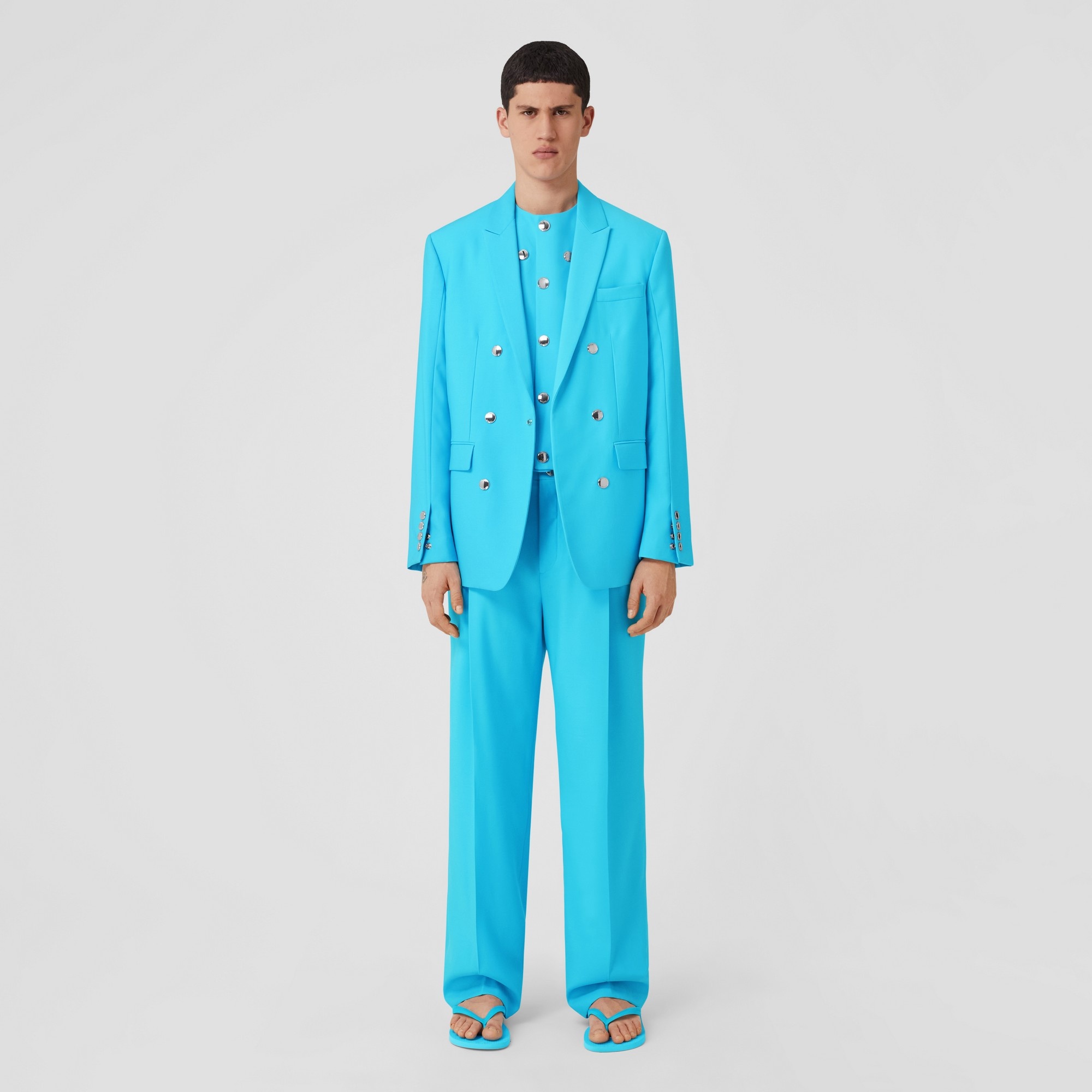 Wool Tailored Trousers - 3
