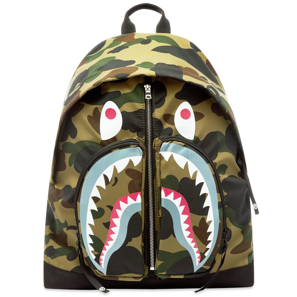 A Bathing Ape 1st Camo Shark Day Pack - 1