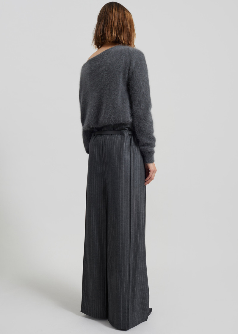 Almere Fuzzy Sweater - Dark Grey 6