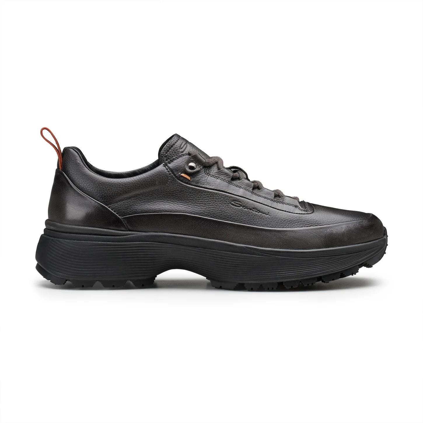 Men's grey leather Easy Bounce Mountain sneaker - 1