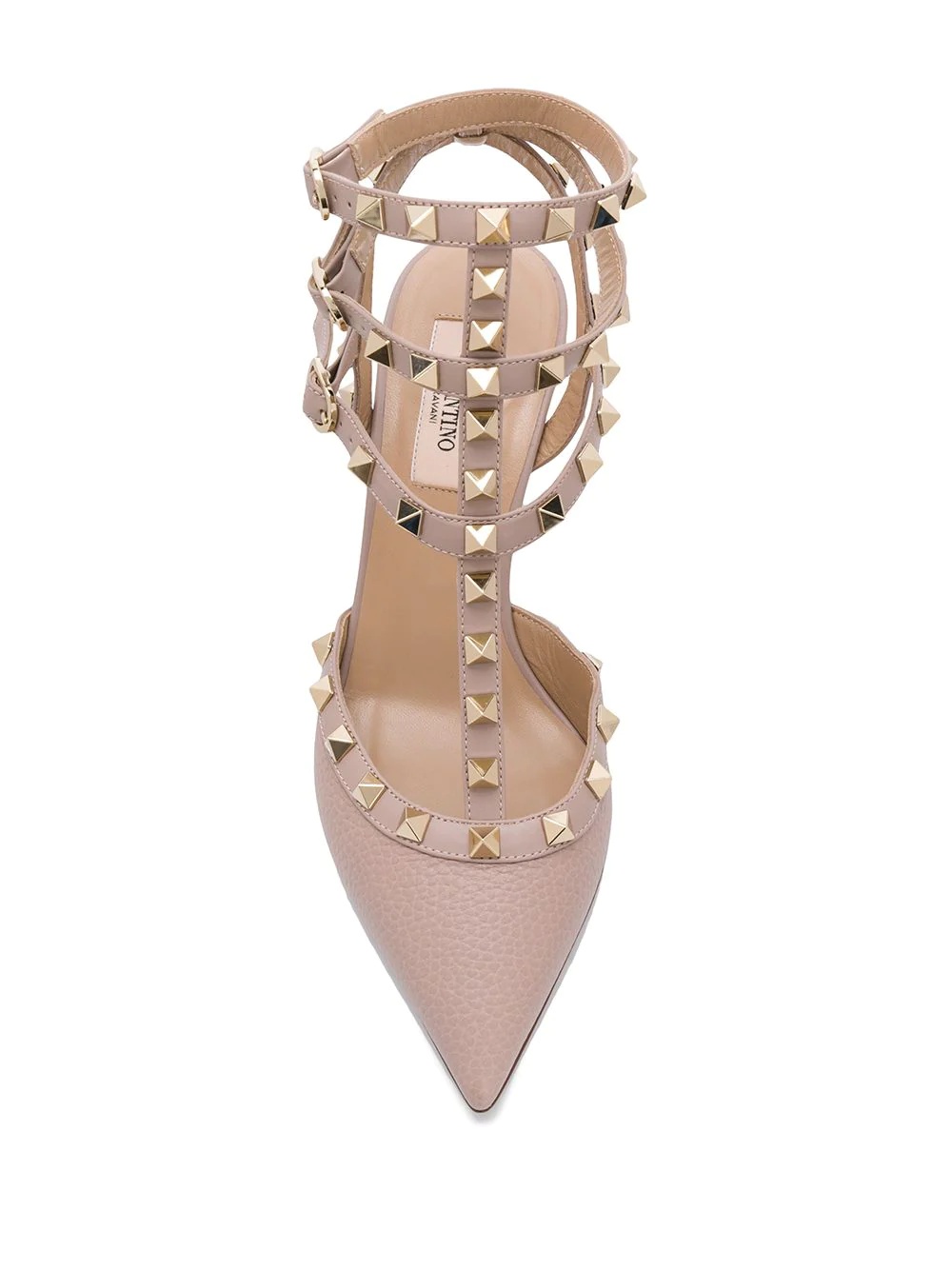Rockstud 70mm pointed pumps - 4