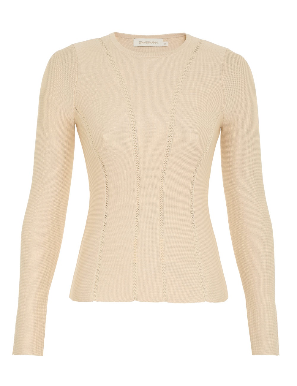 LUMINOSITY KNIT PANELLED TOP - 1