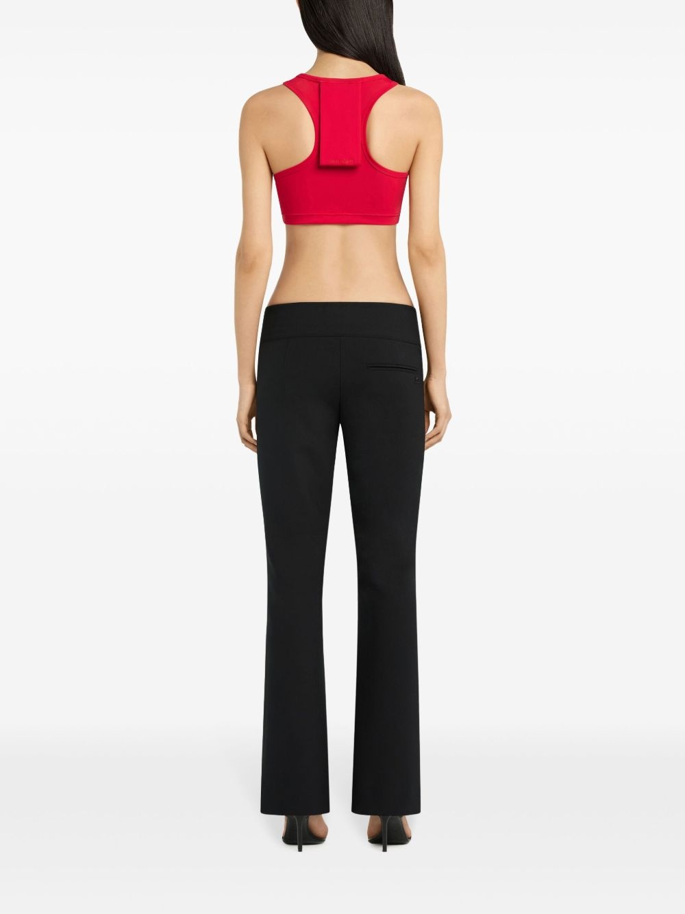 racerback crop top - 3