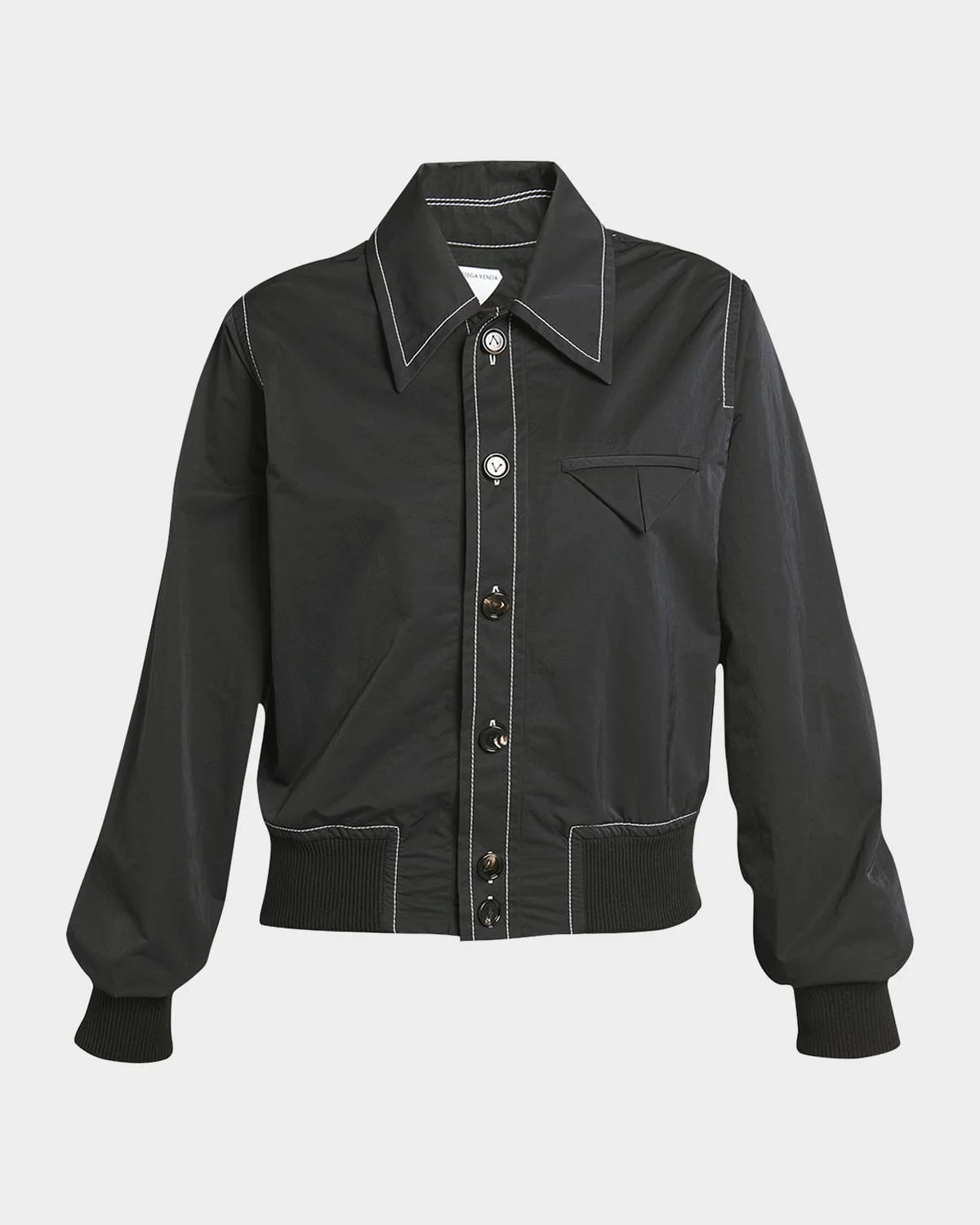 Tech Nylon Bomber Shirt - 1