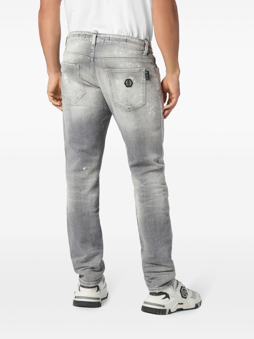 distressed jeans - 3