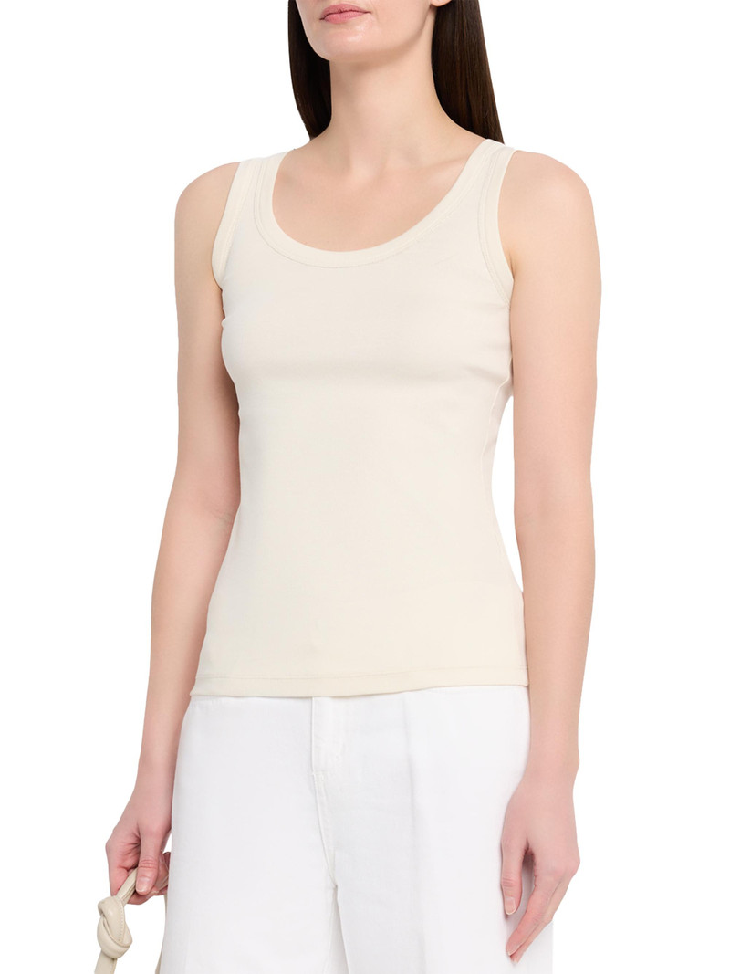 Women's Jersey Cotton Tank - Burro 3