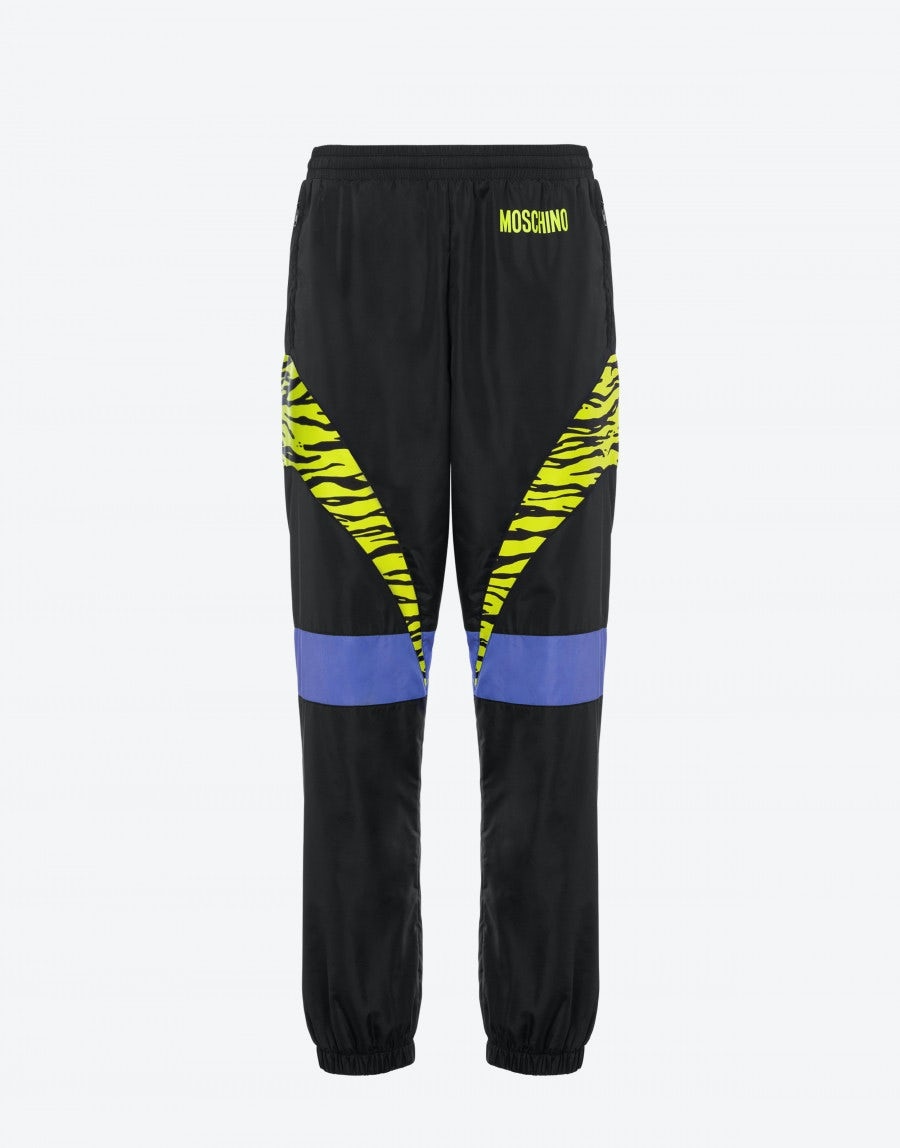 TIGER DETAILS NYLON JOGGING - 1