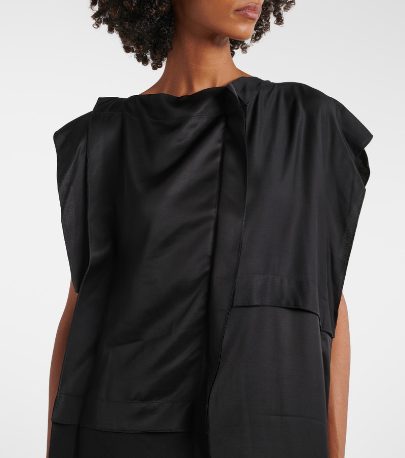 Gathered midi dress 4