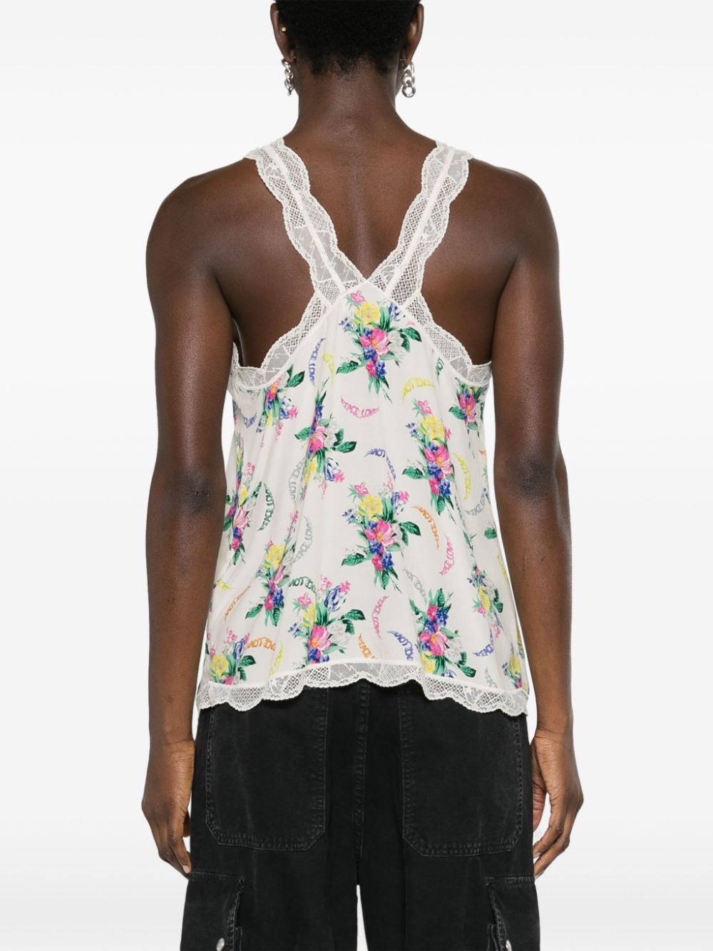 Chou floral-print blouse - 4