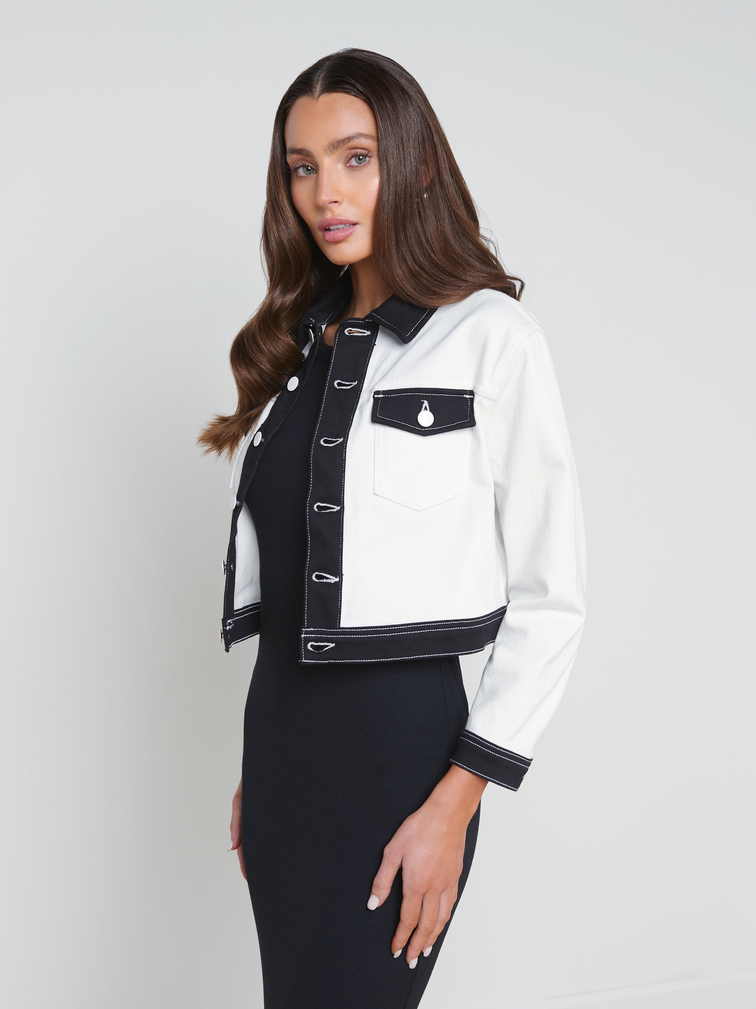Koda Contrast Denim Jacket - 3