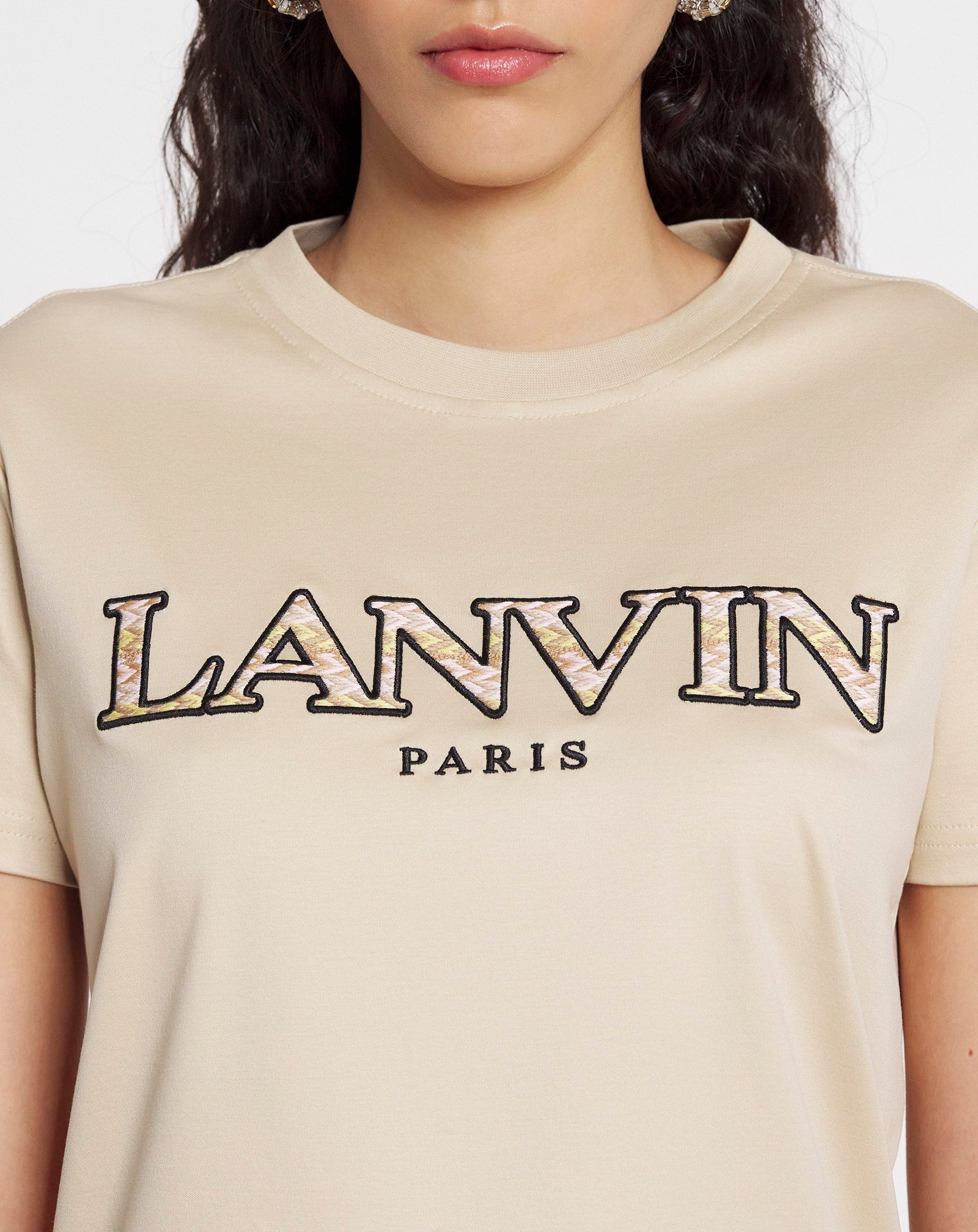 CLASSIC CURB EMBROIDERED T-SHIRT - 5