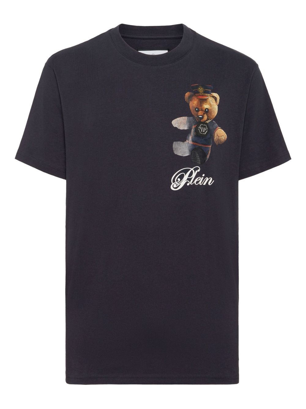 teddy bear-print T-shirt - 1