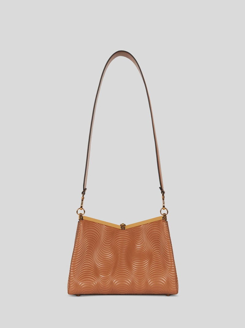 MEDIUM VELA BAG WITH WAVY MOTIF AND CLUTCH 5