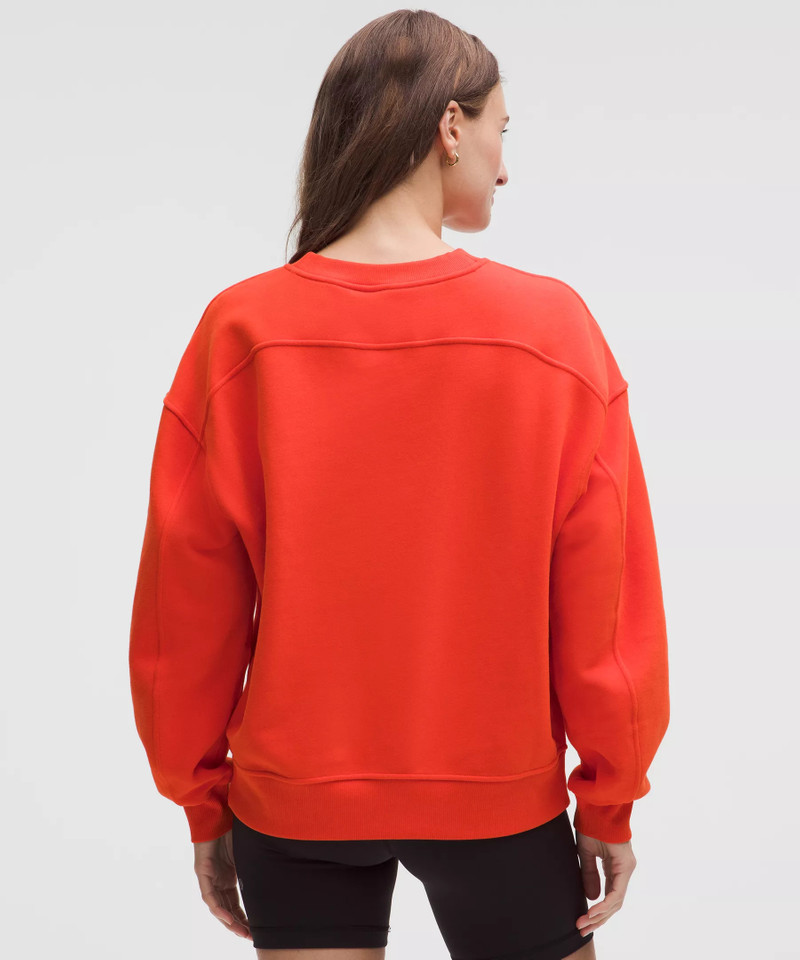 Perfectly Oversized Fleece Crew *Logo 3