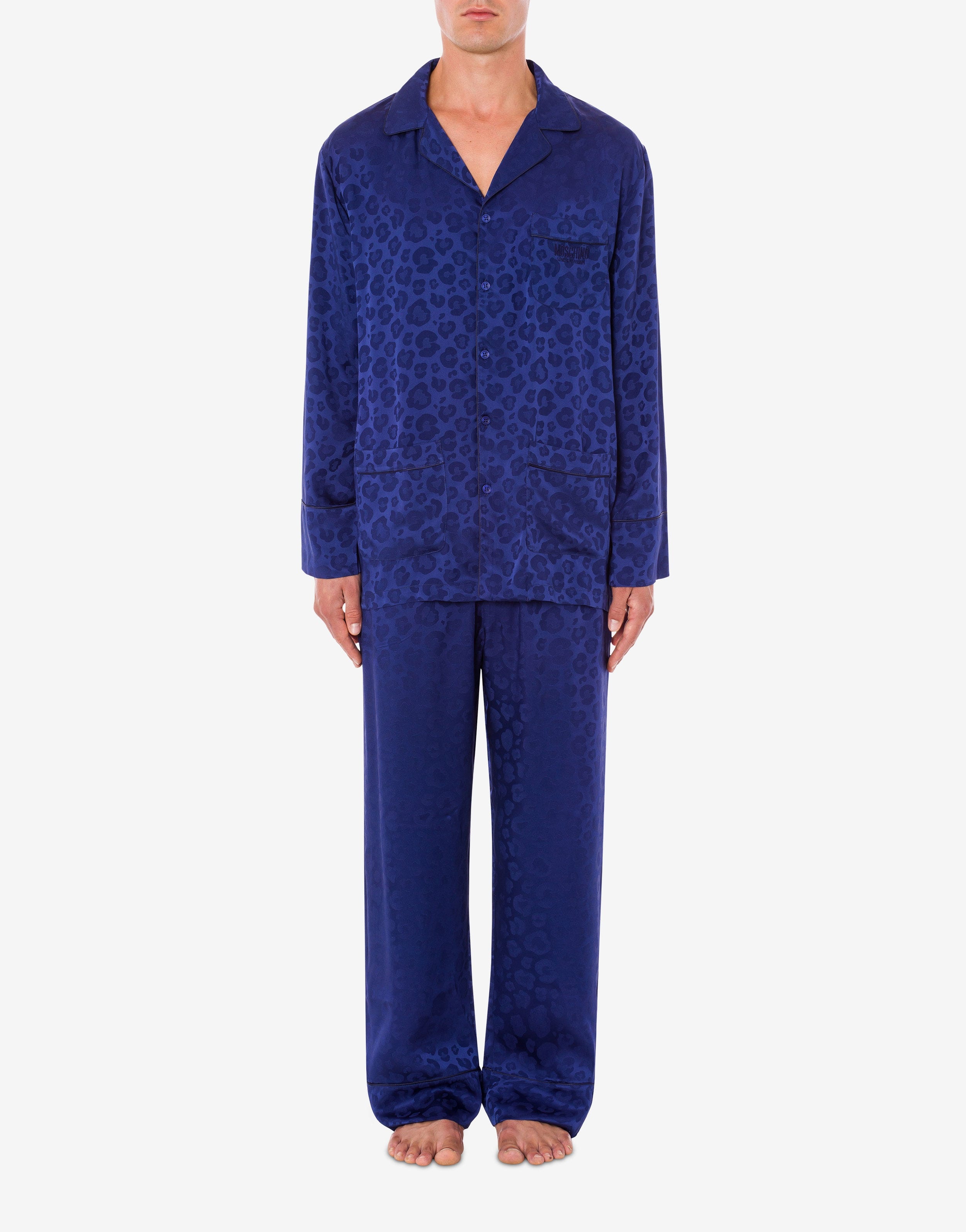 LEO JACQUARD PYJAMAS - 2