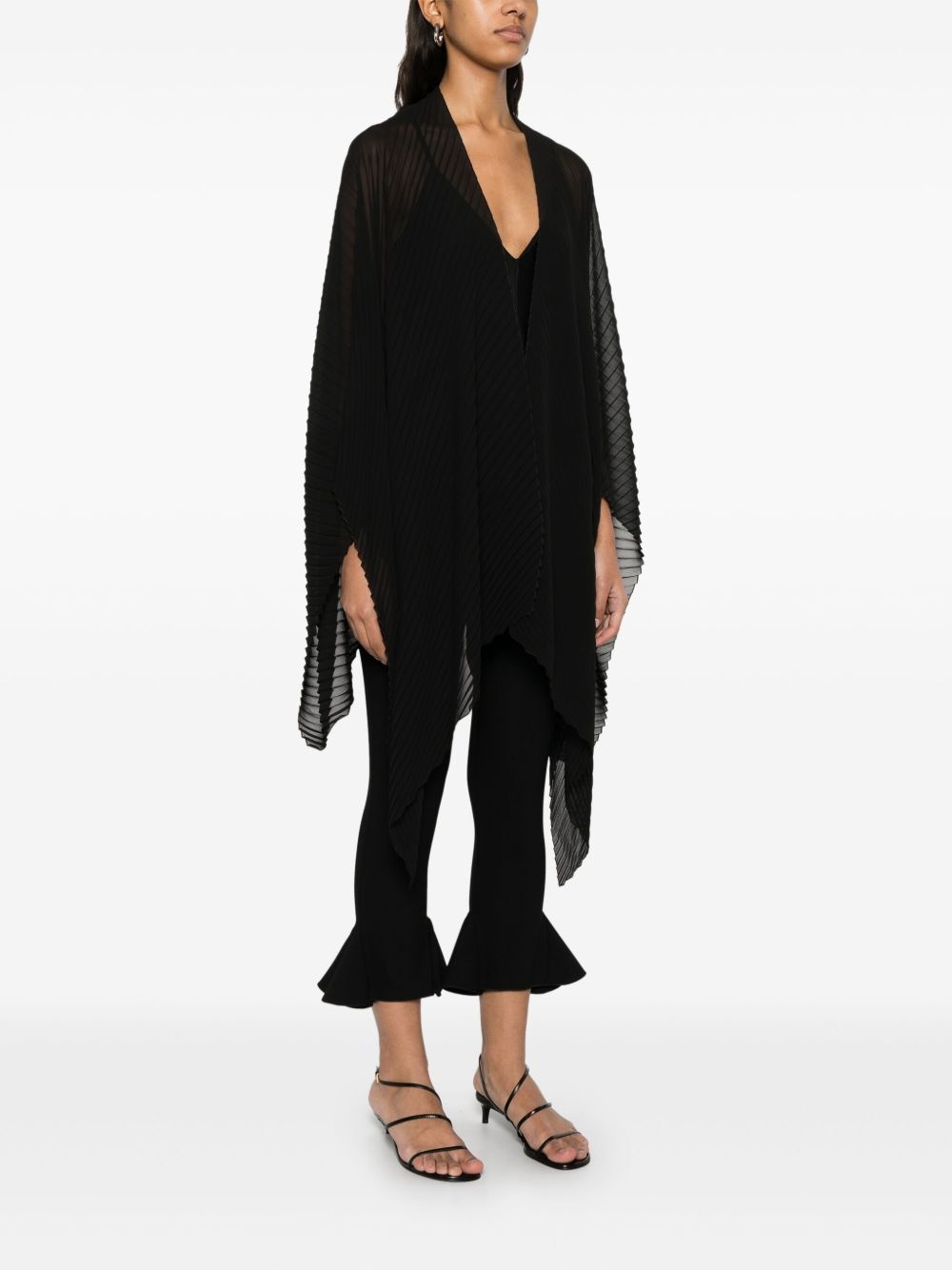 Butterfly chiffon cape - 3