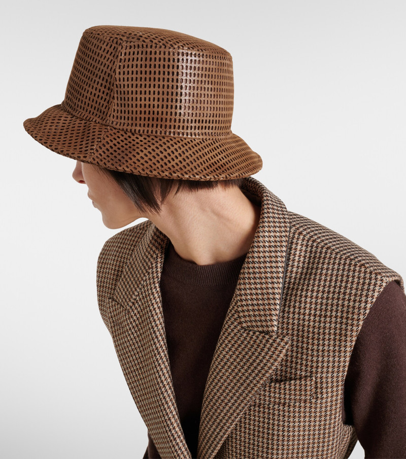 Brunello Cucinelli Suede bucket hat outlook