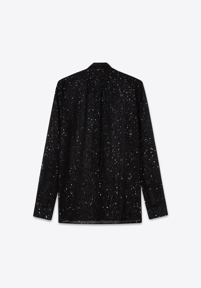 SHIRT 01 BLACK SEQUINS - 4
