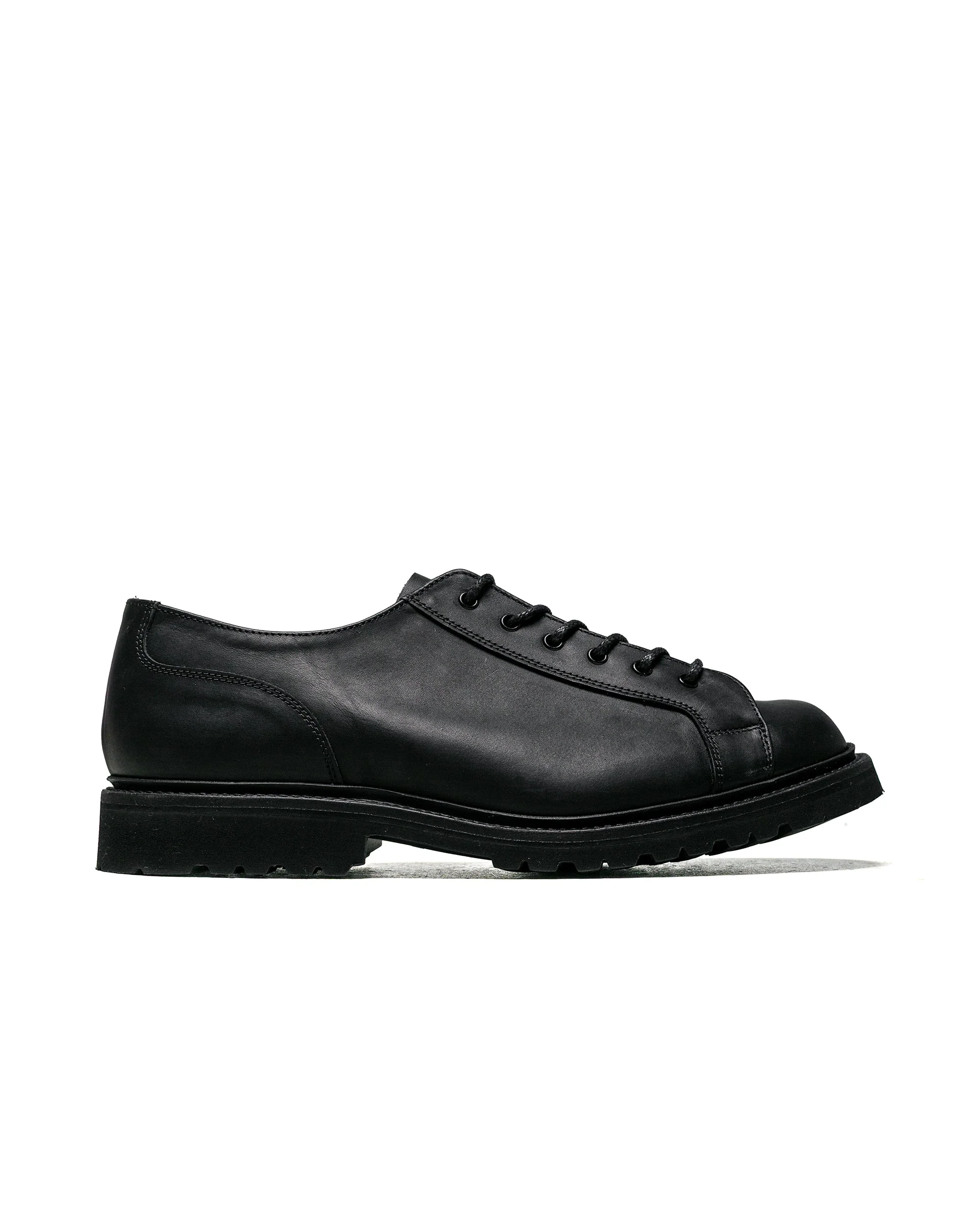 Trickers Monkey Shoe Black Pampus Leather - 1