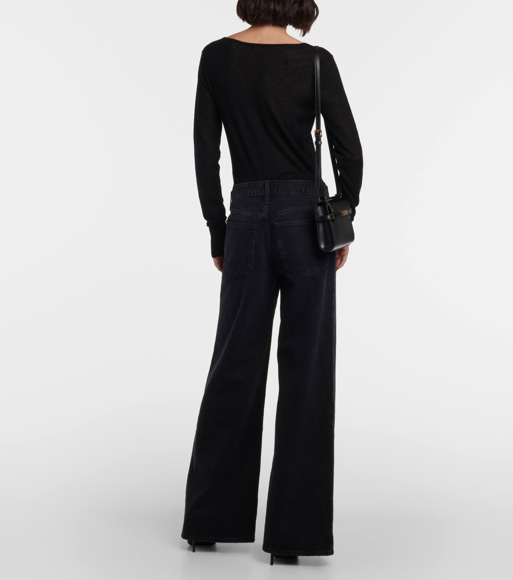 Clara low-rise wide-leg jeans - 3