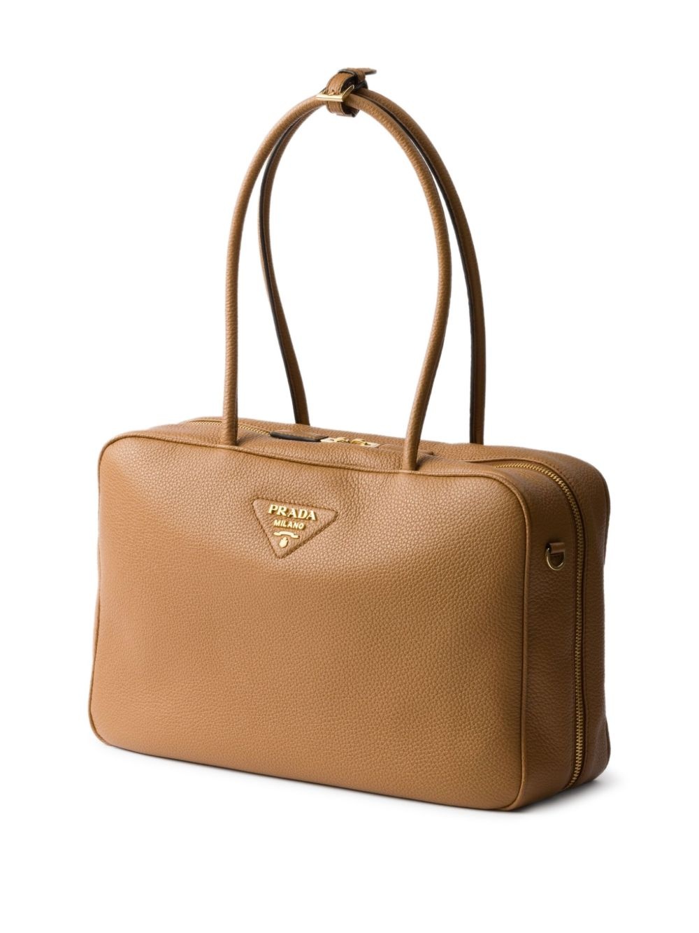 large leather shoulder bag - 5