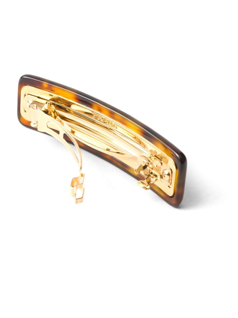 tortoiseshell-effect hair clip - 2