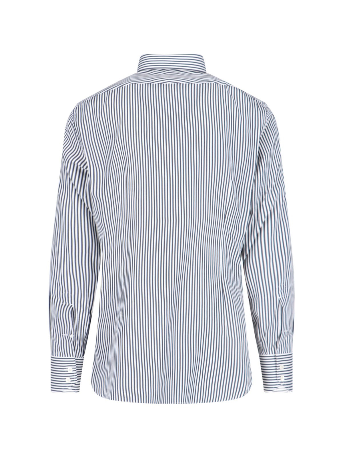 STRIPED SLIM SHIRT - 2