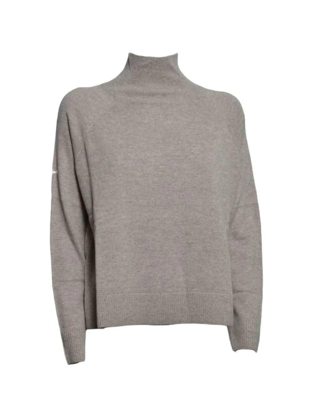 raglan-sleeve roll-neck sweater - 1