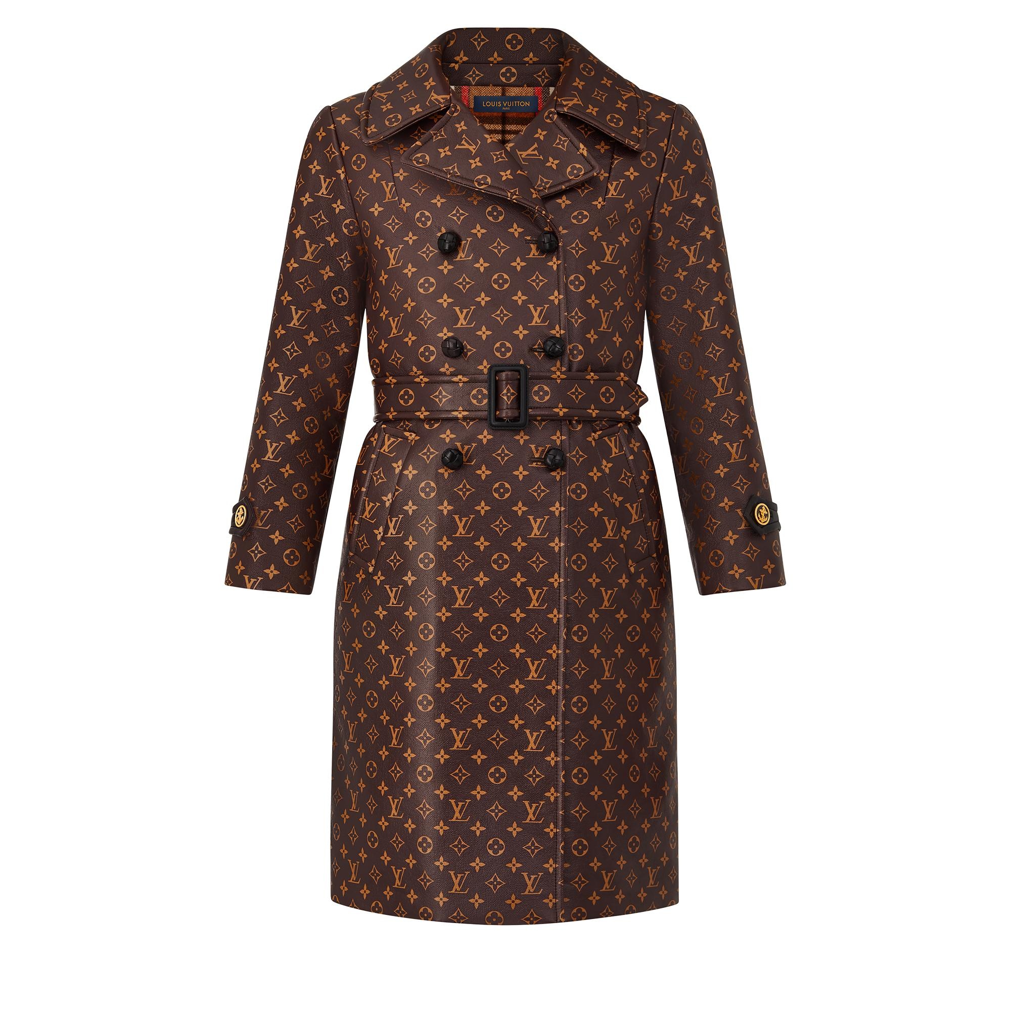 Monogram Belted Trench - 1